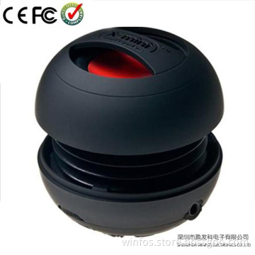 Black Big Size Hamburger Mini Speaker